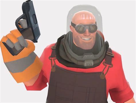 File Engineer Captain Space Mann Png Official TF2 Wiki Official