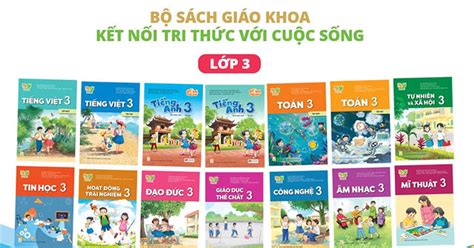 Bộ sách Kết nối tri thức với cuộc sống lớp 3 SGK lớp 3 Sách điện tử