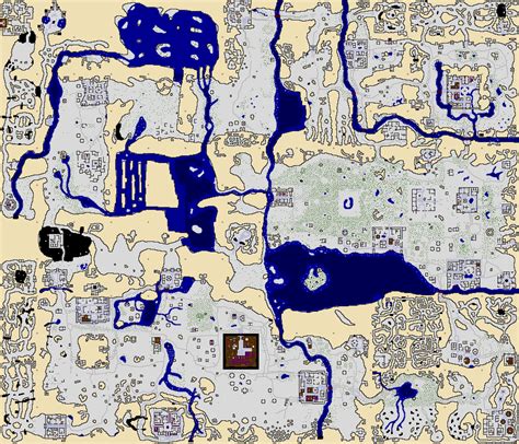 Avernum 4 Annotated Maps Main Map