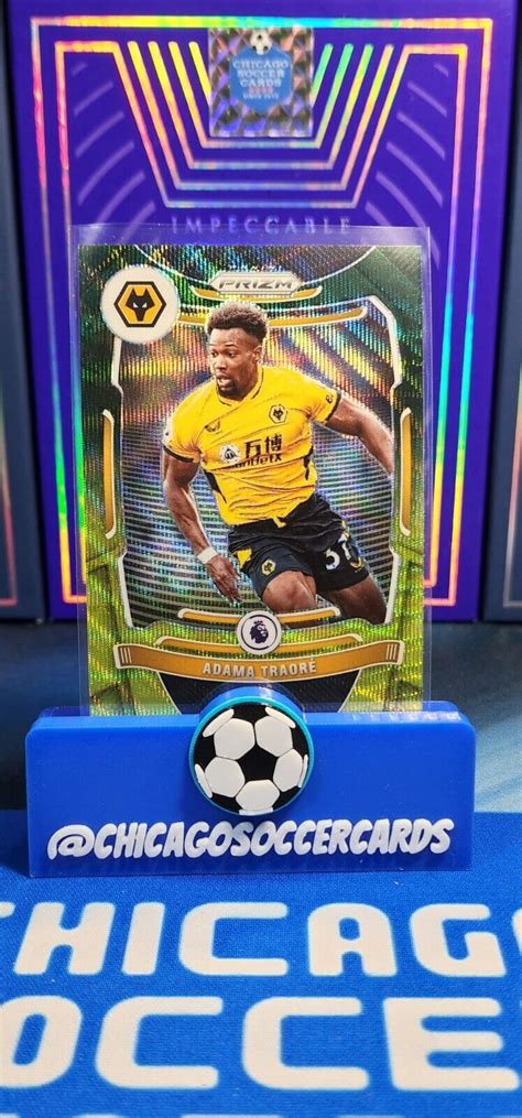 Adama Traore Multicolor Prizm Wolves Panini Prizm Epl Ebay