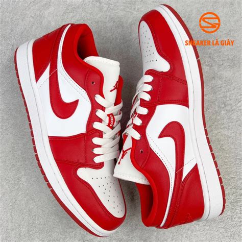 Giày Air Jordan 1 Low Gymred Fullbox Bản Chuẩn đẹp Kèm Dây Shopee Việt Nam