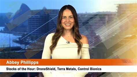 Stocks Of The Hour Droneshield Terra Metals Control Bionics Youtube