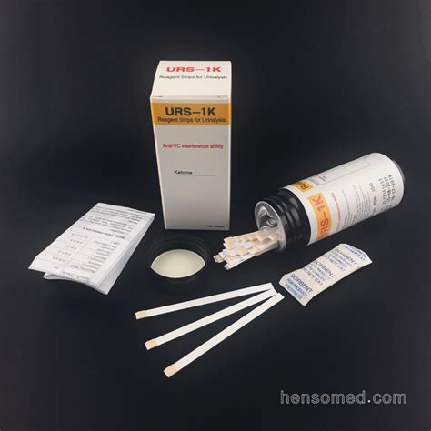 Urine Ketone Test Strips URS-1K | Henso Medical