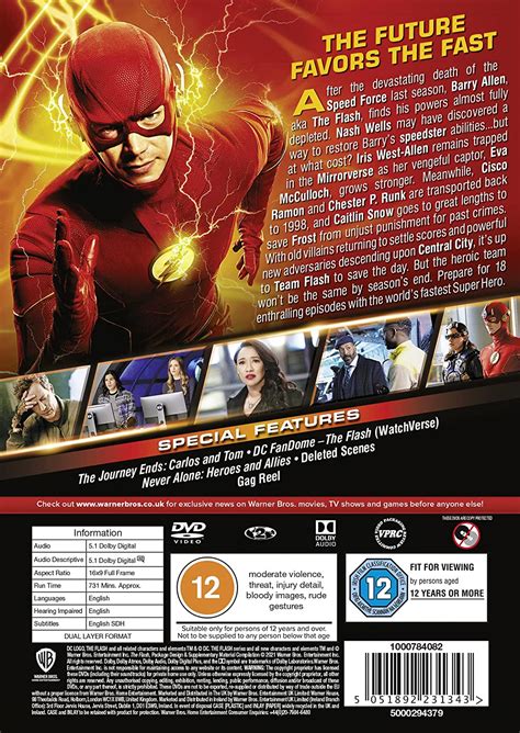 The Flash S7 Dvd 2021 Warner Bros Shop Uk