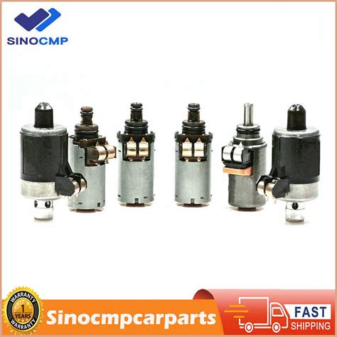 6x 722 6 Automatic Transmission Solenoids Set Kit Fits Mercedes Benz 5