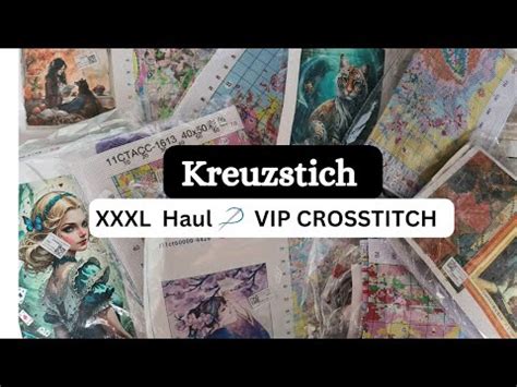 XXXL Kreuzstich Haul Was hat mich da nur geritten Eins schöner