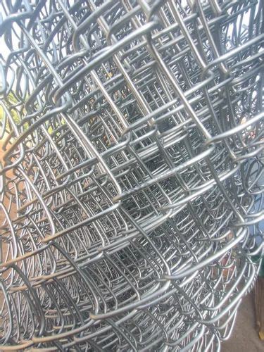 Silver Mild Steel TATA Fencing Wire 12 HD Mesh Size 2 X 2 Inch Wire