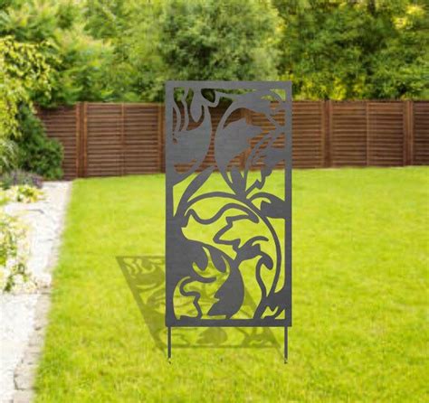 Fuga Metal Trellis/privacy Screen - Etsy