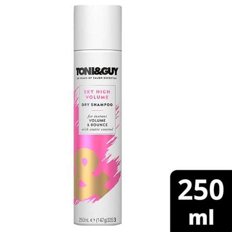 Buy Toni Guy Toni Guy Sky High Volume Dry Shampoo Hair Spray