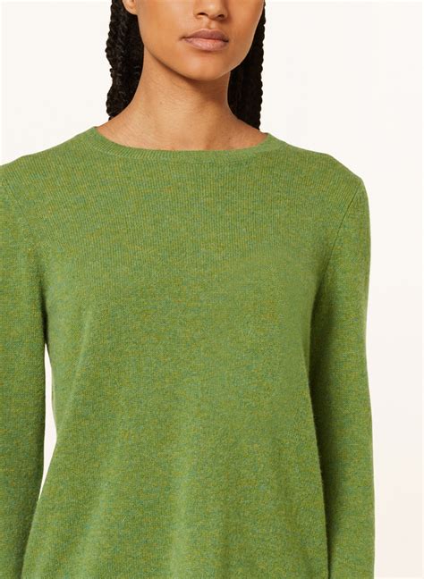 Darling Harbour Cashmere Pullover In Oliv