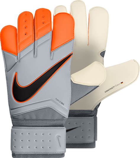 Nike Vapor Grip Goalkeeper Gloves White Orange Soccer Master