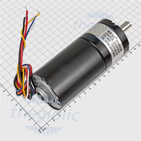 42GP BL4260 Động Cơ DC Không Chổi Than 24VDC 1520 rpm Trục 8mm Kích