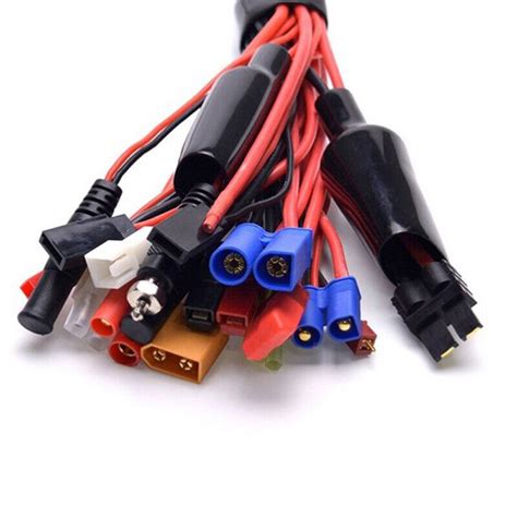 19 In 1 RC Lipo Battery Multi Charger Adapter Lead Cable For Tamiya RC