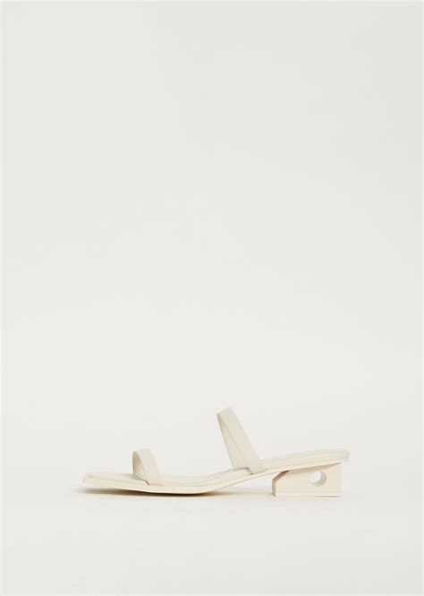 Issey Miyake X United Nude Block Sandal Off White Shopstyle