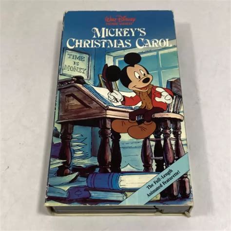 Walt Disney Mini Classics Mickey S Christmas Carol Vhs