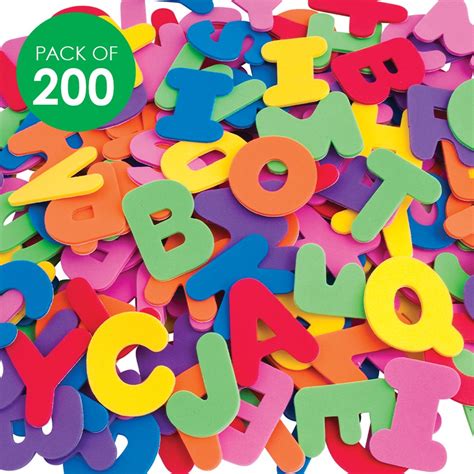 Large Foam Adhesive Letters Pack Of 200 Clever Patch Cleverpatch