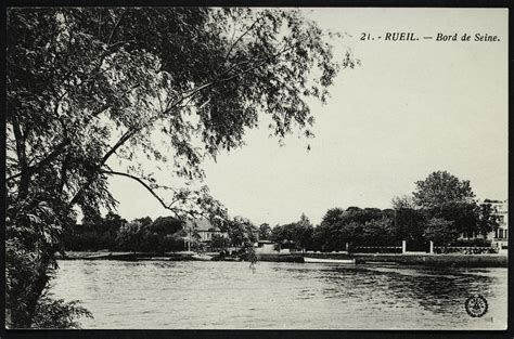 Rueil Malmaison Bords De Seine Carte Postale Ancienne Et Vue D Hier