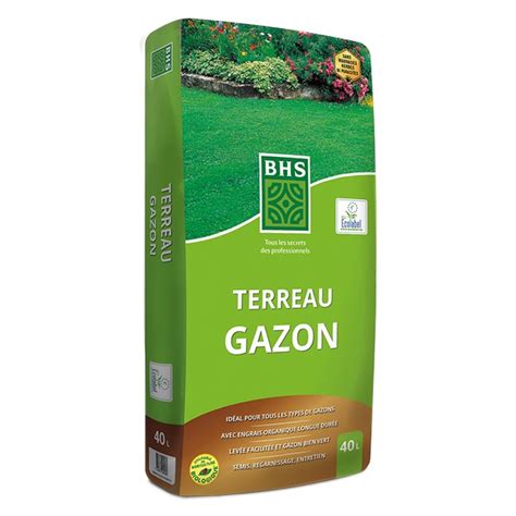 Terreau Gazon Colabel Bhs Engrais Traitements Et Semences De Gazon