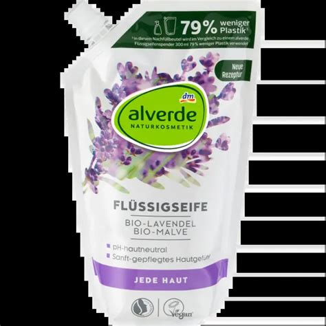 Alverde Naturkosmetik Fl Ssigseife Bio Lavendel Bio Malve Nf Ml