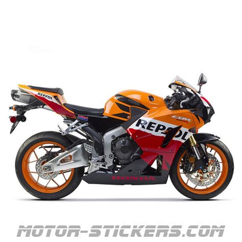 Honda CBR 600RR 2013 Repsol Decals