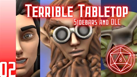 Terrible Tabletop S E Sidebars And Dlc Youtube