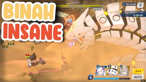 Blue Archive Binah Insane 1 Team Clear 24 289 462 Pt YouTube