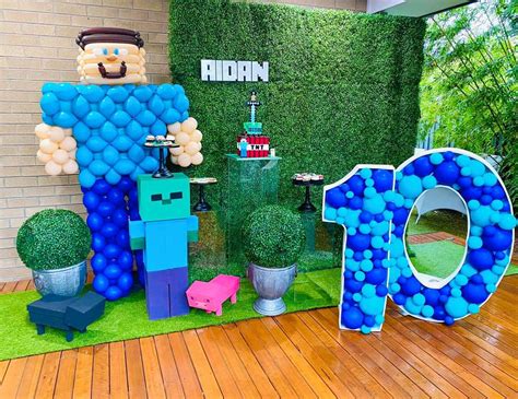 Minecraft Birthday Minecraft Th Birthday Party Catch My Party