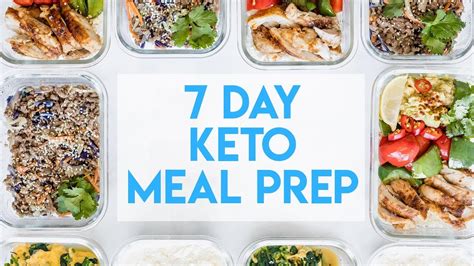 7 Day Keto Meal Prep Simple Healthy Meal Plan Happytension