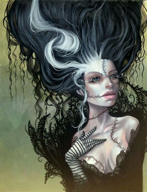 💤💙💤 Frankenstein Art Bride Of Frankenstein Art