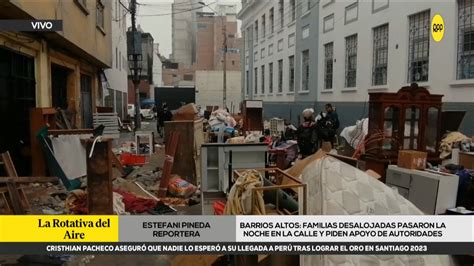 Cercado De Lima Familias Fueron Desalojadas De Un Edificio En