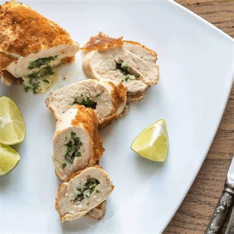 Air Fryer Chicken Kiev Fork To Spoon