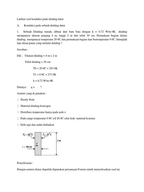 Latihan Soal Konduksi Pdf