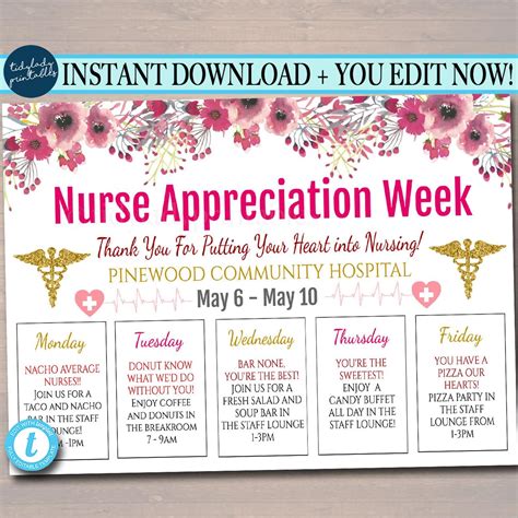 Free Printable Nurses Week