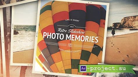 Videohive Photo Memories Retro Slideshow Project For After Effects