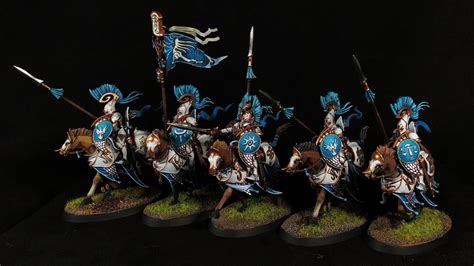 Vanari Dawnriders Painted Warhammer Aos Lumineth Realm Lords