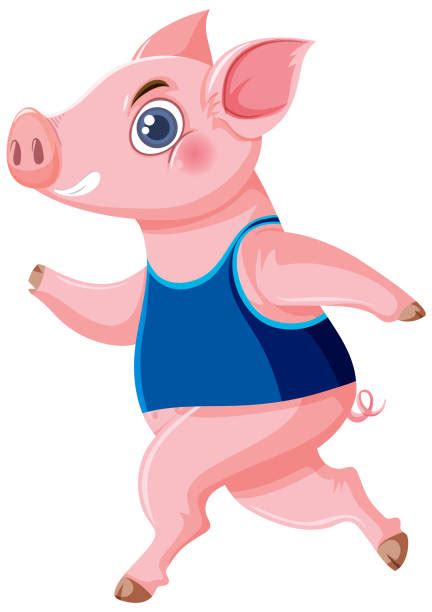 Pig Race Illustrations Royalty Free Vector Graphics And Clip Art Istock