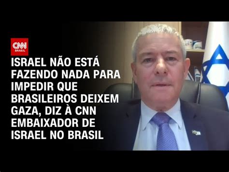 Talvez forças queiram fazer rixa entre Israel e Brasil diz