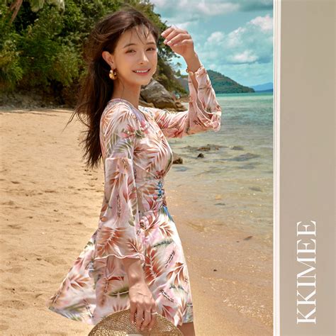 KKimee 情侶泳衣 比基尼長寬褲 平口褲SH702三件式 情侶裝 遊泳衣 BIKINI 泳裝 蝦皮購物