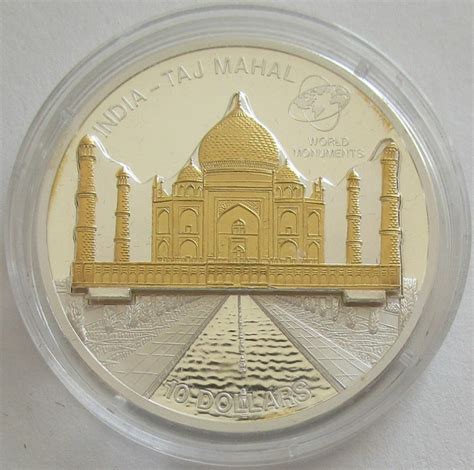 Cook Inseln Dollars World Monuments Taj Mahal In Agra Mago