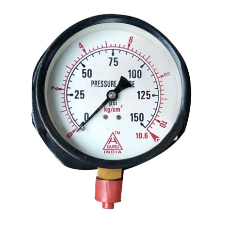 2 Inch 50 Mm H Guru Pressure Gauges 4 Bar At 280 In New Delhi ID