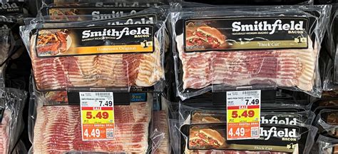 Smithfield Bacon Only 449 At Kroger Regular Price 749 Iheartkroger