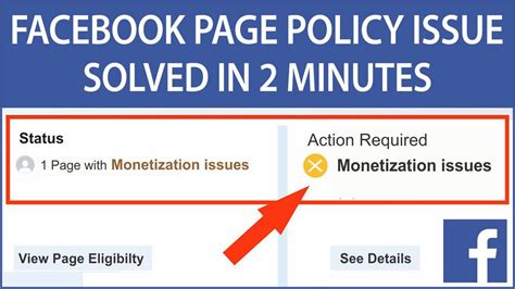 How To Remove Policy Issue From Facebook Page Facebook