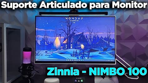 Suporte Articulado Para Monitor Zinnia Nimbo Youtube