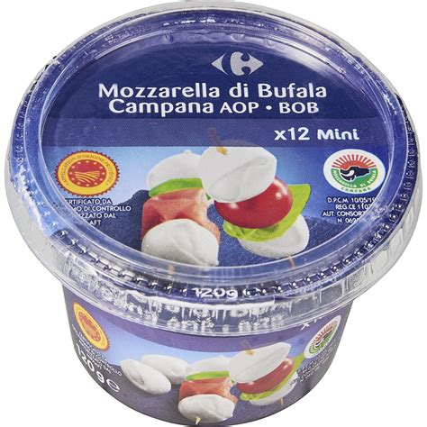 Carrefour Mozzarella Di Bufala Campana Aop Billes Carrefour