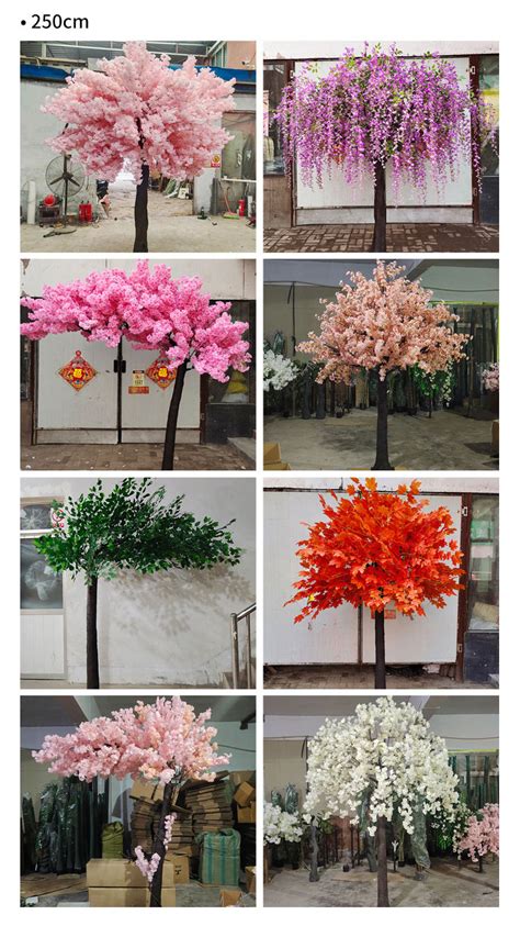 Artificial Wedding Cherry Blossom Tree For Wedding Table Centerpiece