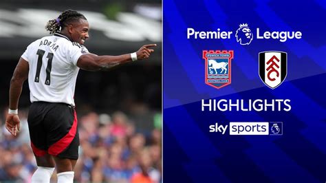 Ipswich 1-1 Fulham | Premier League highlights | Football News | Sky Sports