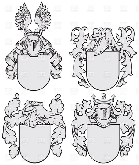 Download Heraldic Elements Templates Coats Of Arms Helmet With