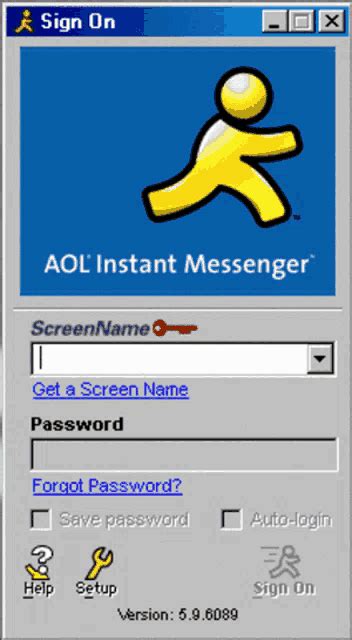 Aol Instant Messenger Symbol