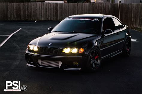 Black on Black BMW E46 M3 from PSI Has 520 HP - autoevolution