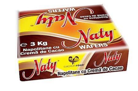 Napolitane Cu Crema De Cacao Naty Kg